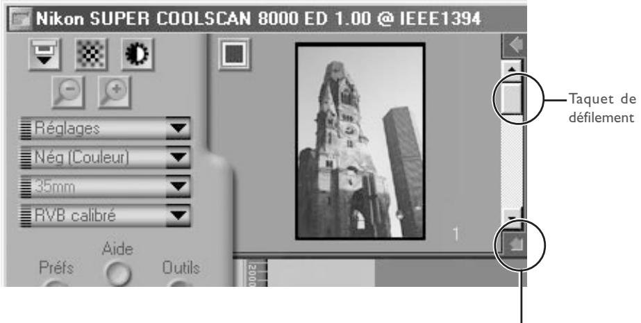 Nikon SUPER COOLSCAN 8000 ED 1.00 @ IEEE1394 Réglages Nég (Couleur) 35mm RVB calibré Préfs Aide Outils Taquet de défilement