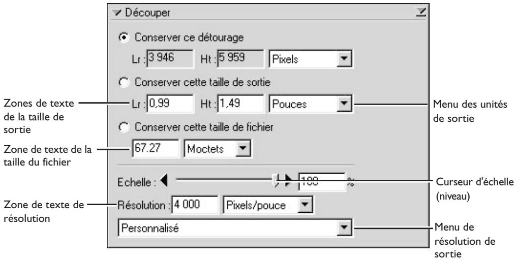 Découper Conserver ce détourage Lr : 3.946 Ht : 5.959 Pixels Conserver cette taille de sortie Lr : 0,99 Ht : 1,49 Pouces Conserver cette taille de fichier 67.27 Moctets Echelle : 100 % Curseur d'échelle (niveau) Zone de texte de la taille du fichier Zone de texte de résolution Résolution : 4.000 Pixels/pouce Personalisé Menu des unités de sortie Menu de résolution de sortie