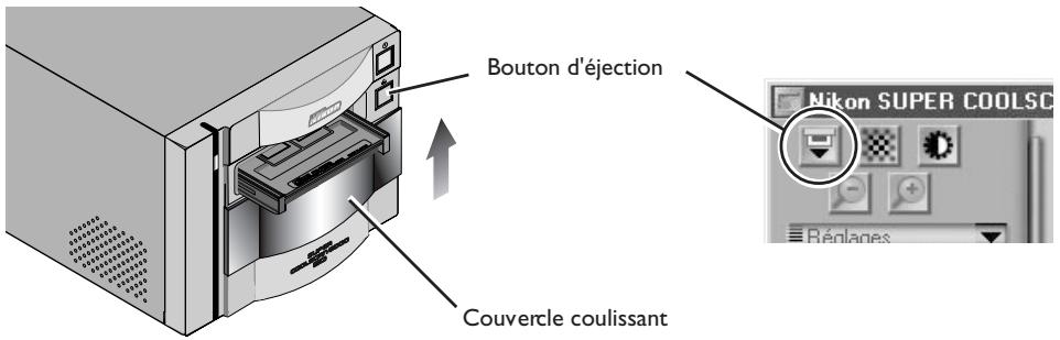 Bouton d'éjection Couvercle coulissant Nikon SUPER COOLSC Réplanes