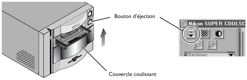 Bouton d'éjection Couvercle coulissant Nikon SUPER COOLSC Rélanes