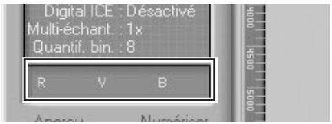 Digital ICE : Désactivé Multi-échant. : 1x Quantif. bin. : 8 R V B