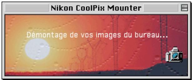 NIKON VIEW 2.5 - Sélection de Nikon CoolPix Mounter dans le menu pomme - 1