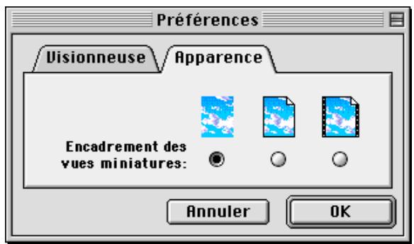 NIKON VIEW 2.5 - Modification de l'apparce des vues miniatures - 2