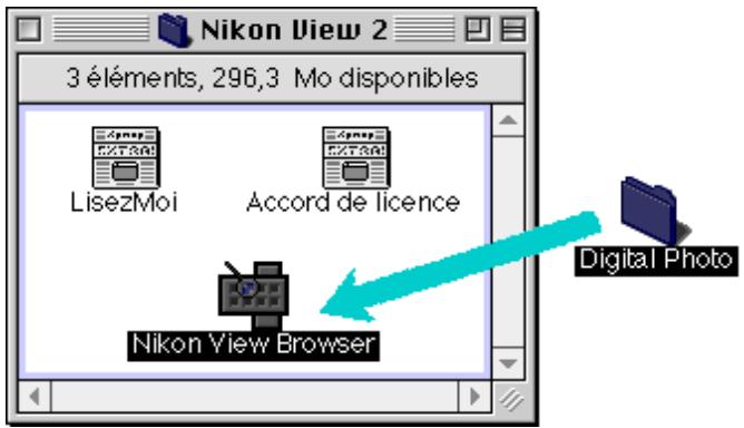 NIKON VIEW 2.5 - Lecture des images sur le disque dur - 1