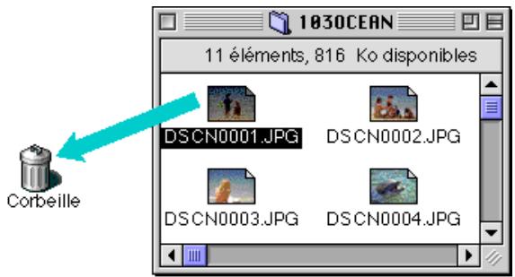 NIKON VIEW 2.5 - Suppression d/images de l'appareil-photo - 1