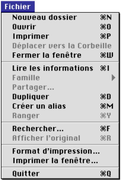 NIKON VIEW DX - Le menu Fichier - 1
