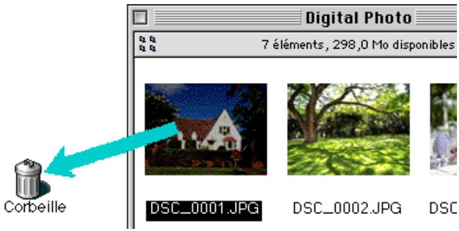 NIKON VIEW DX - Suppression d/images - 1