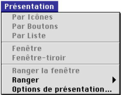 NIKON VIEW DX - Le menu Présentation - 1