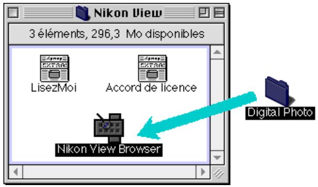 NIKON VIEW DX - Exploration des images sur disque - 1