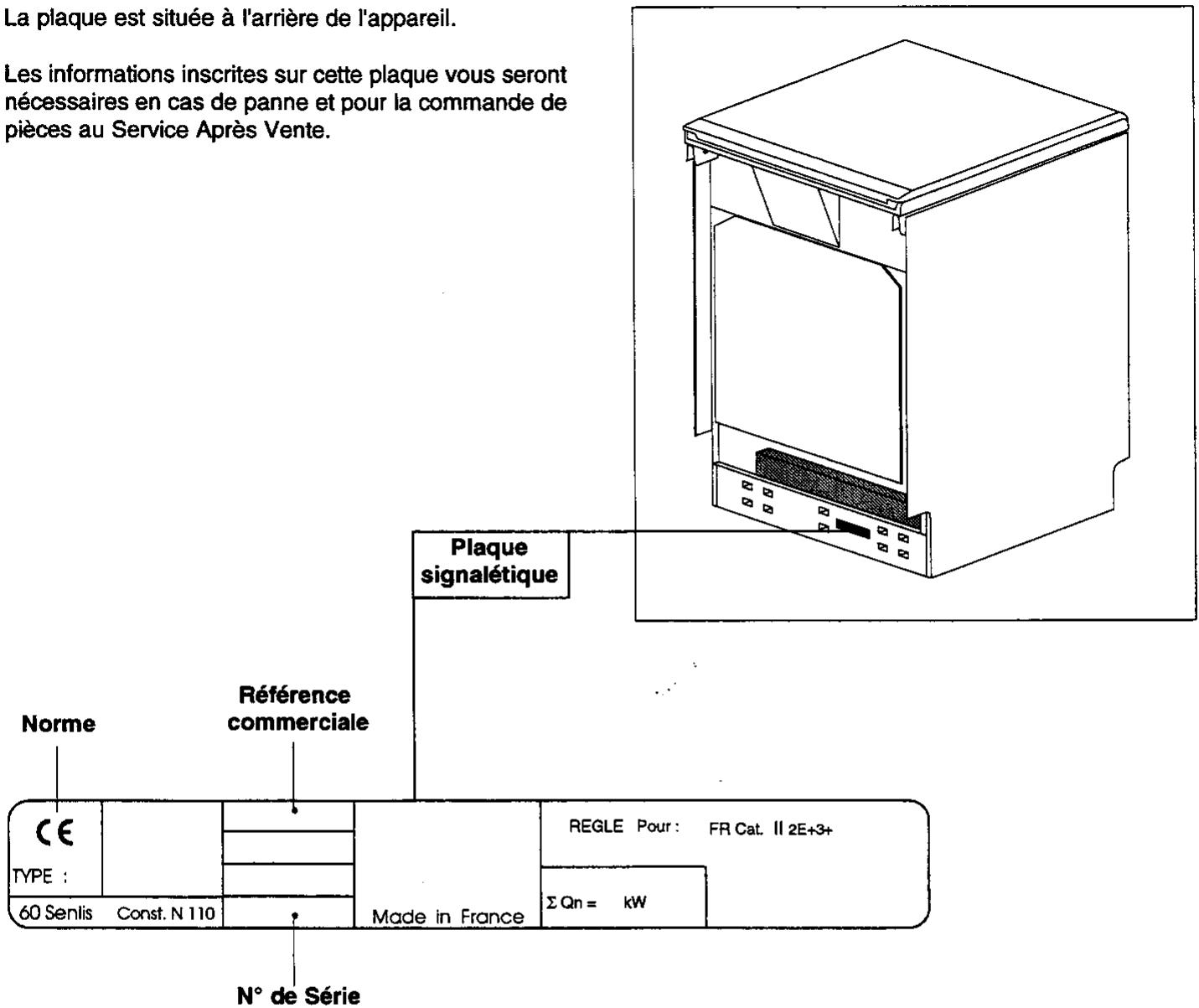 FAURE CCG644C1 - PLAQUE SIGNALTIQUE - 1