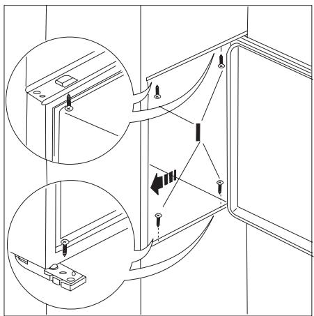 FAURE FBA6160A - Réversibilité de la porte - 6