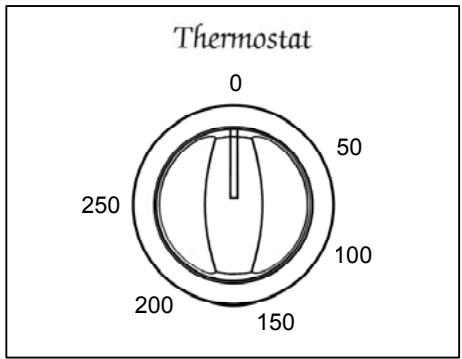FAURE CVC475W - Levoyant du thermostat - 2