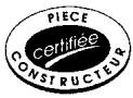 FAURE CVC475W - PLAQUE SIGNALETIQUE - 1