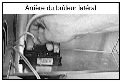 AEG-ELECTROLUX GL30LKEC - NOTE: N'importe quel cable va vers la terminaison du dispositif d'allumage. - 1