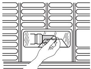 AEG-ELECTROLUX ECN21105W - Changing the light bulb - 1