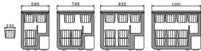 AEG-ELECTROLUX ECN21105W - Storage baskets - 2