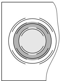 AEG-ELECTROLUX EHS8680XHIC9064B - Switch off the outer heating ring - 1