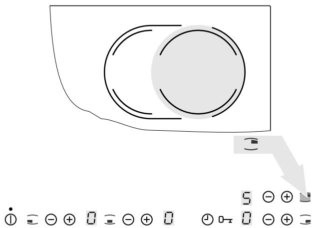 AEG-ELECTROLUX EHS8680XHIC9064B - Switch off the outer heating ring - 3