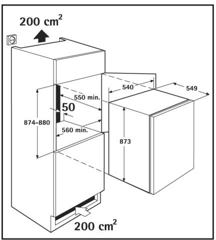AEG-ELECTROLUX IG123N - Maßzeichnungen - 1