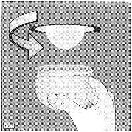 AEG-ELECTROLUX COMPETENCE 1052F-W - Pour remplacer la lampe d'éclairage du four/nettoyer le verre protecteur - 1