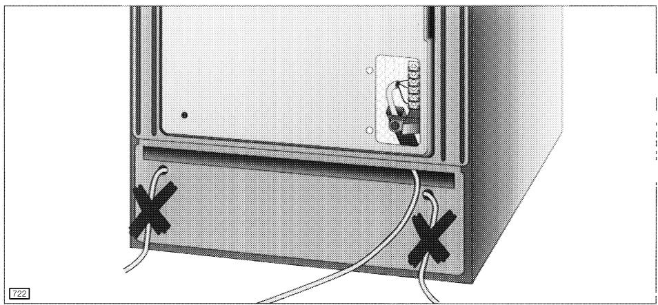 AEG-ELECTROLUX COMPETENCE 1052F-W - Raccordement de l'appareil - 1