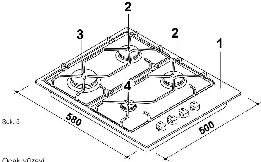 AEG-ELECTROLUX EW1030F - Ankastre montaj - 1