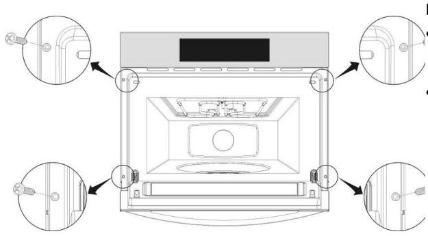 AEG-ELECTROLUX MCC3880EM - Dimensions pour l'installation du four - 4