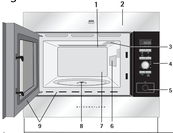 AEG-ELECTROLUX MCD2663E-A - Mikrowellengerät & Zubehör - 1
