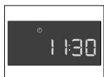 AEG-ELECTROLUX MCD2663E-A - Régler l'horloge - 1