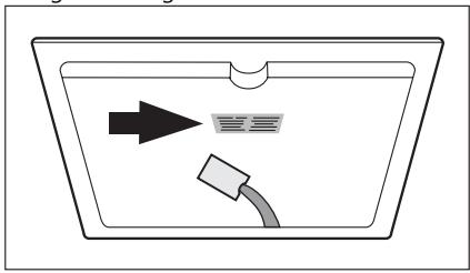 AEG-ELECTROLUX 88032 K-IN - Dichtung in Falz einkleben - 2