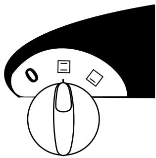 AEG-ELECTROLUX EH GL5-4E ZX - La lampe de contrôle de température - 1