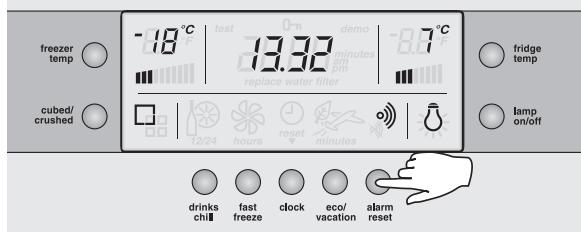 AEG-ELECTROLUX ENL60810X - Alarme de température du congélateur - 1