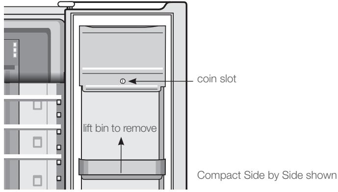 AEG-ELECTROLUX ENL60810X - Door storage bins - 1