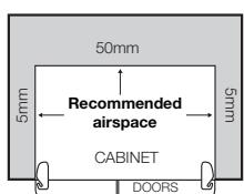 AEG-ELECTROLUX ENL60810X - Clearances around your refrigerator - 2