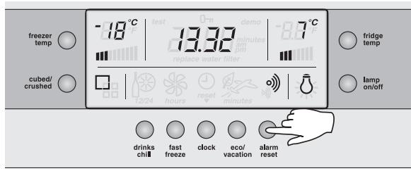 AEG-ELECTROLUX ENL60810X - Freezer temperature alarm - 1