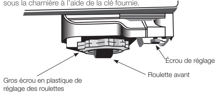 AEG-ELECTROLUX ENL60810X - Réglage de l'alignement de la porte - 1