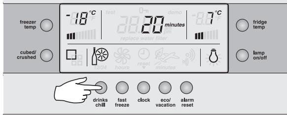 AEG-ELECTROLUX ENL60810X - Drinks chill timer - 1