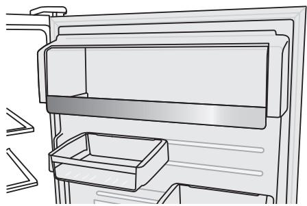 AEG-ELECTROLUX ENL60810X - Dairy compartment - 1