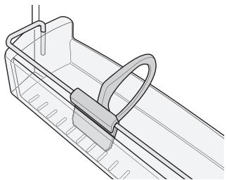 AEG-ELECTROLUX ENL60810X - Uso del fermabottiglie orientabile - 2