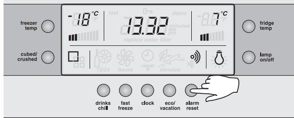 AEG-ELECTROLUX ENL60810X - Allarme di alta temperatura congelatore - 1