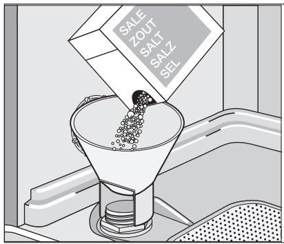 AEG-ELECTROLUX F65401IM0P - Pour replir le réservoir de sel - 1