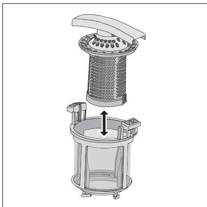 AEG-ELECTROLUX F65401IM0P - To remove and clean the filters - 2