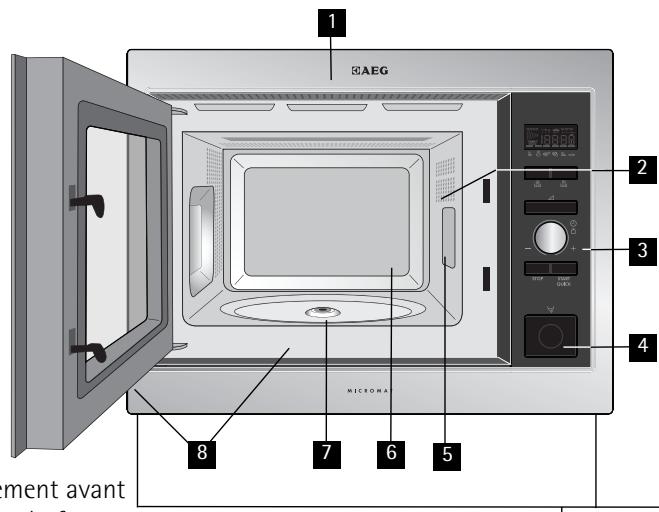 AEG-ELECTROLUX MC1753E - Four micro-ondes et accessoires - 1