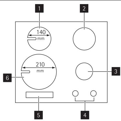 AEG-ELECTROLUX EGD6576 - Description de l'appareil - 1