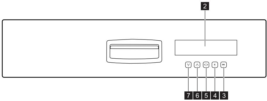 AEG-ELECTROLUX GA55SLI220 - BANDEAU DE COMMANDE - 3