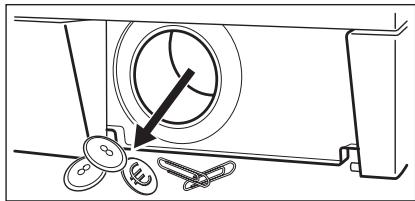 AEG-ELECTROLUX L88489FL2 - De afvoerpomp reinigen: - 5