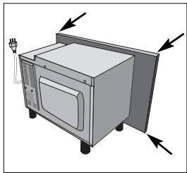 AEG-ELECTROLUX MW17E10M - Installation - Option 2: - 1