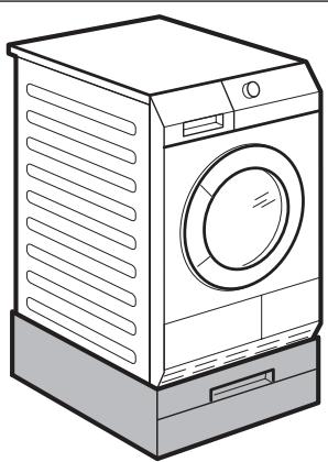 AEG-ELECTROLUX T86589IH - Socle à tiroir - 1