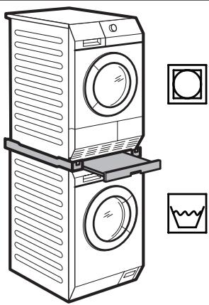 AEG-ELECTROLUX TP6010TW - BAUSATZ WASCH-TROCKEN- SÄULE - 1