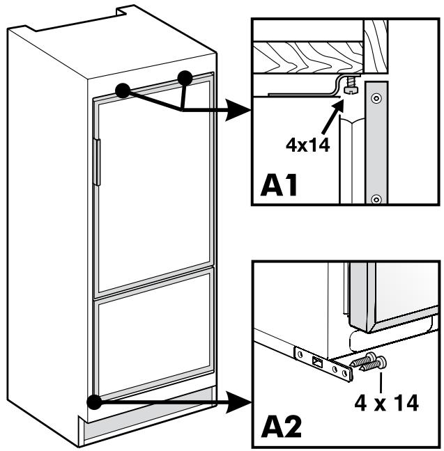 AEG-ELECTROLUX EK26010LISW - Befestigung im Kuchenschrank - 1